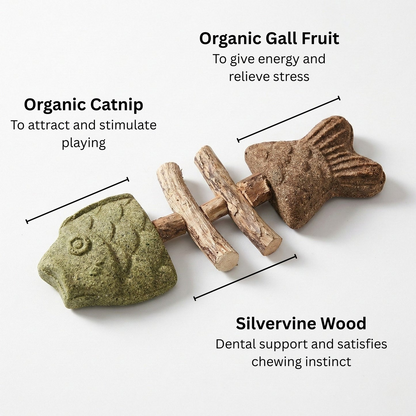 🐱MISOOMAE™ Catnip & Silvervine Chew(Buy 1 Get 1 Free)🎁