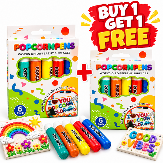 🔥Last Day BUY 1 GET 1 FREE 🖍️3D Relief Art Pen – Turn Flat Drawings Into Touchable 3D Art🪄