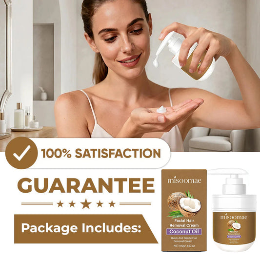 🔥Last Day 50% OFF🔥 Gentle Coconut Oil Hair Removal Cream🥥