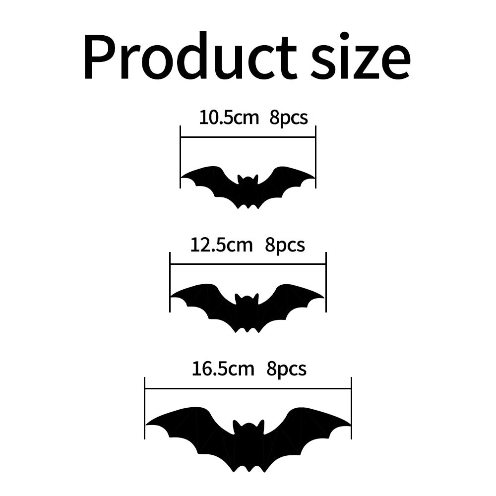 🔥 2026 Hot Sale 3D LED Bat Wall Decorations – 🦇 Turn Any Wall Into A Haunted Halloween Scene