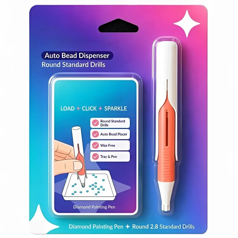 🔥 Last Day Buy 1 Get 1 FREE - 💎 Automatic Diamond Painting Bead dispenser(📦Buy 2+ & Get FREE Shipping)