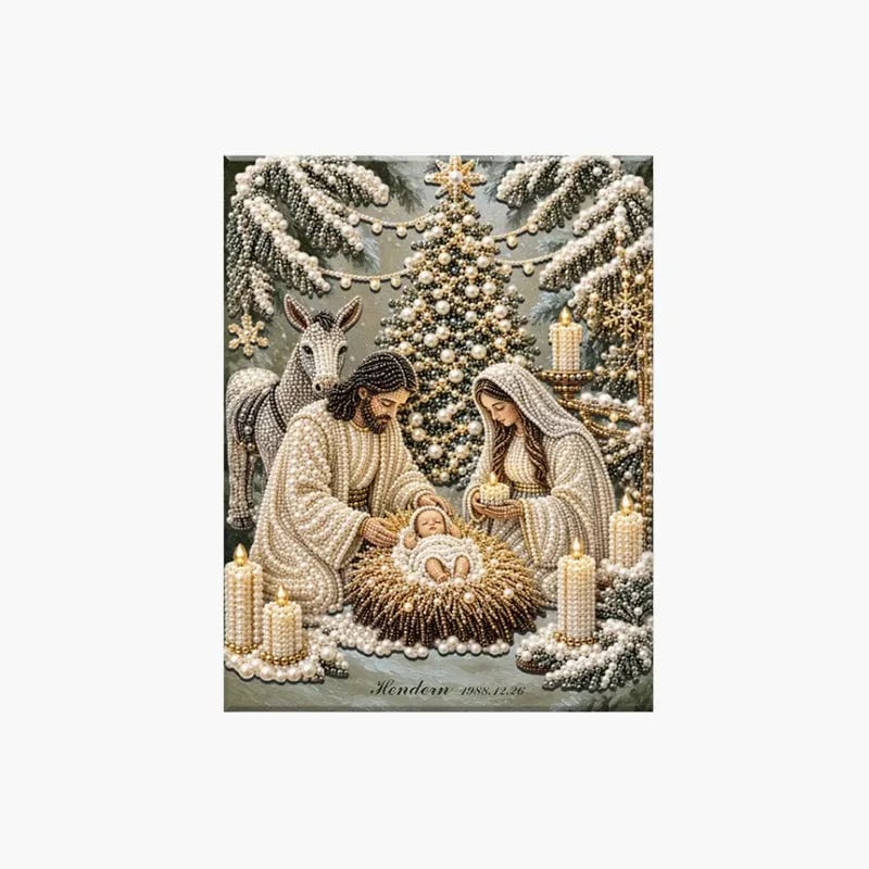 🎄 3D Nativity Diamond Art Kit – Create a Sparkling Christmas Keepsake✝️💎