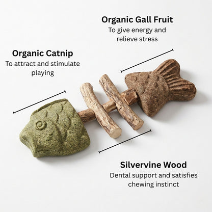 🐱MISOOMAE Catnip & Silvervine Chew(Buy 1 Get 1 Free)