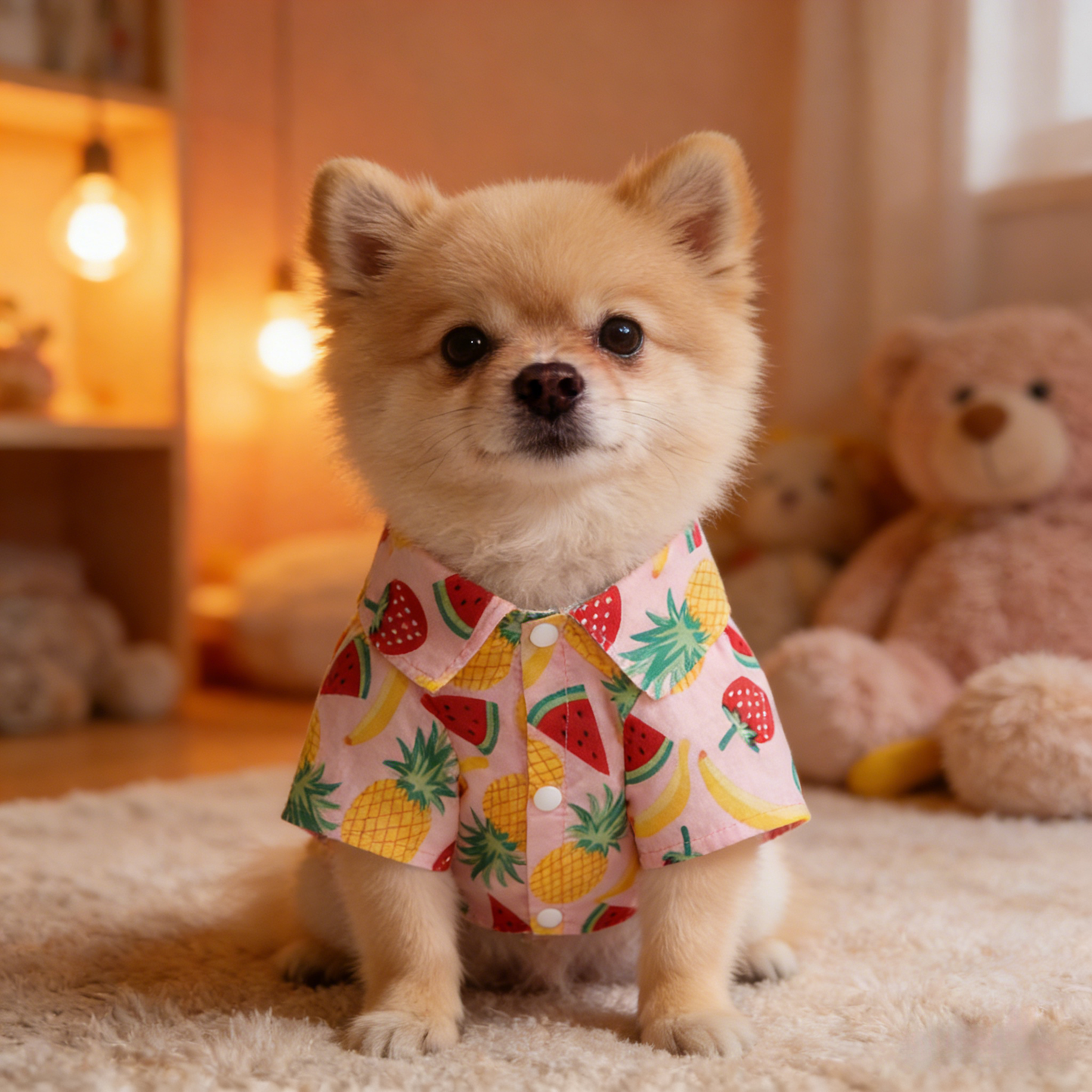 Pineapple-print shirt