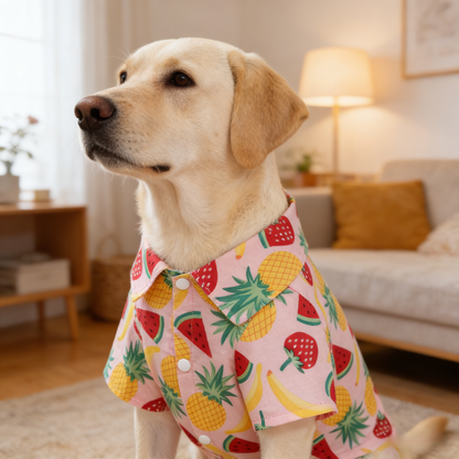 Pineapple-print shirt