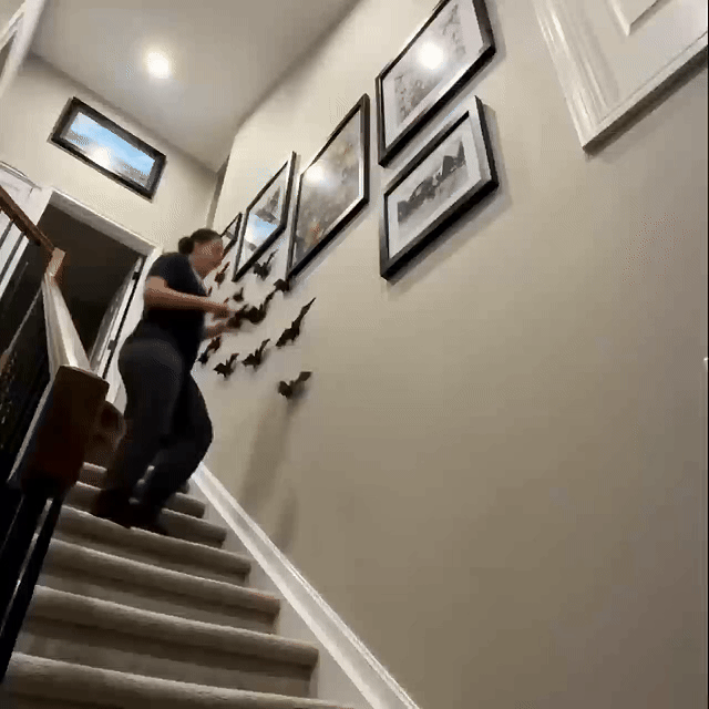 🔥 2026 Hot Sale 3D LED Bat Wall Decorations – 🦇 Turn Any Wall Into A Haunted Halloween Scene