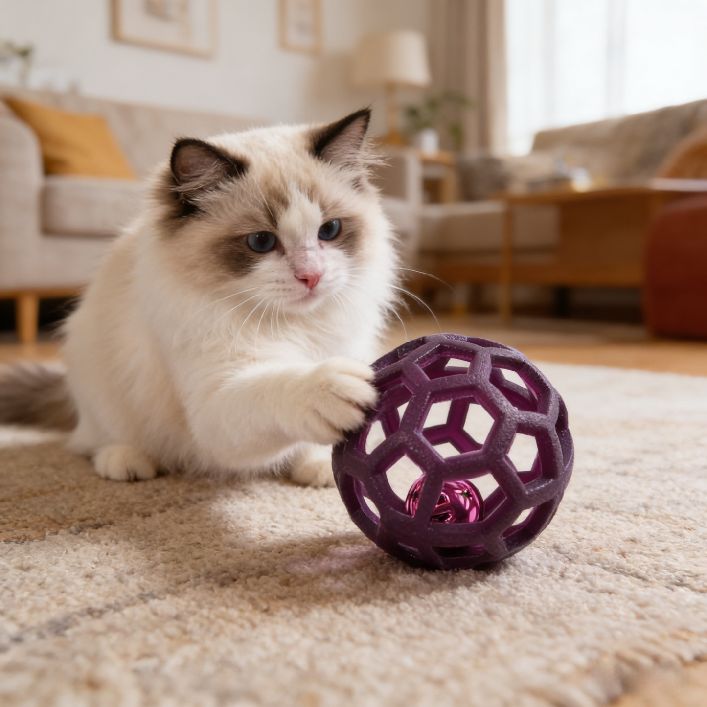 Pet Bell Ball – Dog Toy