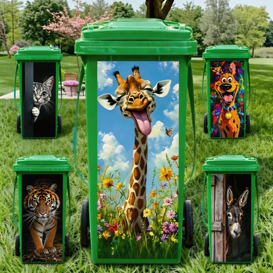 🌈Creative Trash Can Sticker-Make Your Trash Can Adorable ✨