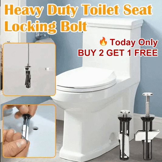 🔥Final day 50% OFF -BUY 2 GET 1 FREE🔥Heavy Duty Toilet Seat Fastener Bolt kit