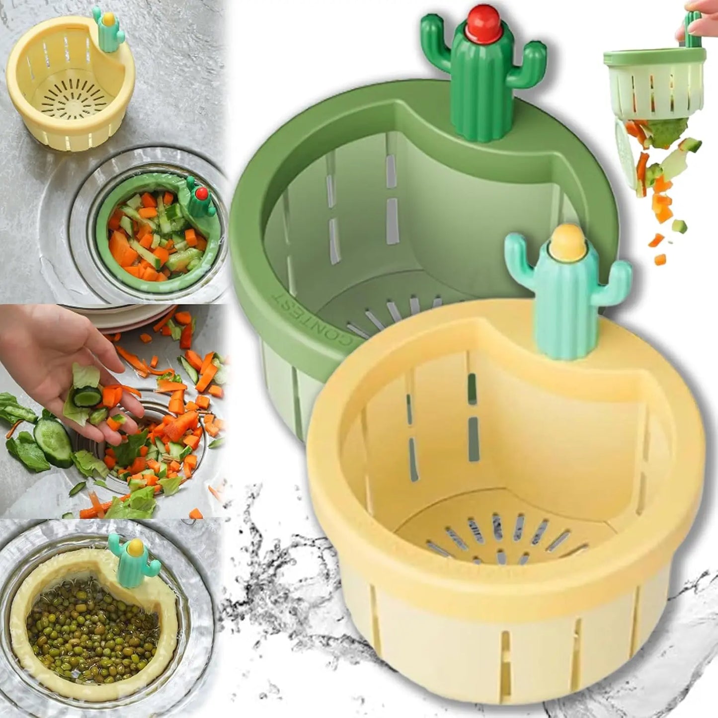 🔥Buy 1 Get 1 FREE — Last Day!  🌵Cactus Sink Filter Basket
