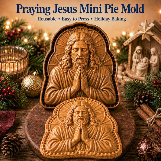 🔥🔥LAST DAY 50% OFF 10PCS - ✝️ Faith & Nativity Christmas Mini Pie Mold Collection