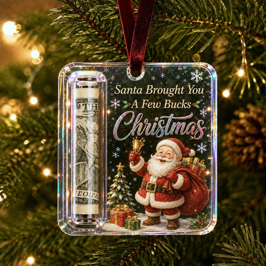 🔥LAST DAY 49% OFF 14 PCS- 🎄Christmas Cash Gift Ornament- Make Cash Feel Like A Real Christmas Gift💵