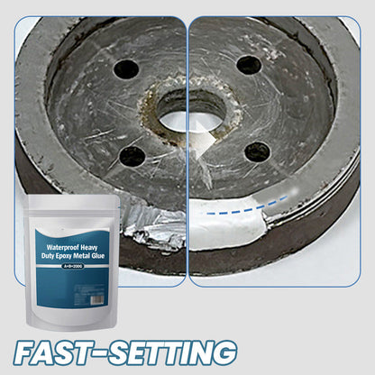 LIMITED-TIME 50% OFF! ✨Heavy Duty Waterproof Epoxy Metal Glue | Fast-Setting Adhesive for Metal, Wood, Stone & Ceramic Repair